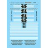 MICROSCALE DECAL 87-666 - NEW HAVEN ELECTRIC LOCOMOTIVES - HO SCALE