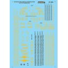 MICROSCALE DECAL 87-1062 - NEW HAVEN ELECTRIC LOCOMOTIVES - HO SCALE