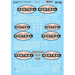 MICROSCALE DECAL 87-58 -...