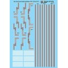 MICROSCALE DECAL 87-618 - NEW YORK CENTRAL DIESEL LOCOMOTIVES - HO SCALE
