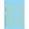 MICROSCALE DECAL 87-912 - NEW YORK CENTRAL / BOSTON & ALBANY PASSENGER CARS - HO SCALE