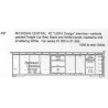 CDS DRY TRANSFER HO-757  MICHIGAN CENTRAL 40' BOXCAR - HO SCALE