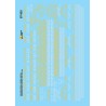 MICROSCALE DECAL 87-933 - NEW YORK CENTRAL PASSENGER CARS - HO SCALE