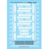 MICROSCALE DECAL 87-435 - NORFOLK SOUTHERN DIESEL LOCOMOTIVES - HO SCALE