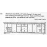 CDS DRY TRANSFER HO-770  MICHIGAN CENTRAL 40' BOXCAR - HO SCALE