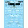 MICROSCALE DECAL 87-705 - NORFOLK SOUTHERN AUTORACKS - HO SCALE