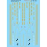 MICROSCALE DECAL 87-1272 - NORFOLK SOUTHERN DIESEL LOCOMOTIVES - HO SCALE