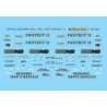 MICROSCALE DECAL MC-4007 - NORFOLK SOUTHERN COIL CAR - HO SCALE