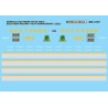 MICROSCALE DECAL MC-4147 - NORFOLK SOUTHERN DIESEL LOCOMOTIVE - HO SCALE