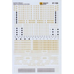 MICROSCALE DECAL 87-106 -...