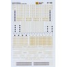MICROSCALE DECAL 87-106 - NORFOLK & WESTERN STEAM LOCOMOTIVES - HO SCALE