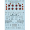 MICROSCALE DECAL 87-555 - NORTHERN PACIFIC MECHANICAL REEFERS - HO SCALE