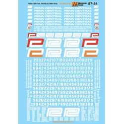MICROSCALE DECAL 87-84 -...
