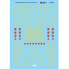 MICROSCALE DECAL 87-891 - PENNSYLVANIA PASSENGER CARS - HO SCALE