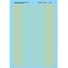 MICROSCALE DECAL 87-892 - PENNSYLVANIA PASSENGER CAR STRIPES - HO SCALE