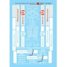 MICROSCALE DECAL 87-972 - PENNSYLVANIA  40' BOXCARS - HO SCALE