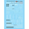 MICROSCALE DECAL 87-1210 - PENNSYLVANIA CABIN CARS - HO SCALE