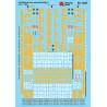 MICROSCALE DECAL 87-1227 - PITTSBURGH & LAKE ERIE DIESEL LOCOMOTIVES - HO SCALE