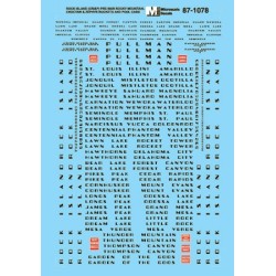 MICROSCALE DECAL 87-1078 -...