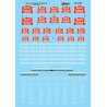 MICROSCALE DECAL 87-1133 - ROCK ISLAND STEAM LOCOMOTIVES - HO SCALE