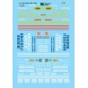 MICROSCALE DECAL 87-701 - ST.LOUIS AREA SHORT LINE DIESEL LOCOMOTIVES - HO SCALE