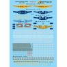 MICROSCALE DECAL 87-77 - SANTA FE DIESEL LOCOMOTIVES - HO SCALE