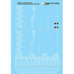 MICROSCALE DECAL 87-1234 -...
