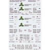 MICROSCALE DECAL 87-744 - SASKATCHEWAN MINERALS COVERED HOPPERS - HO SCALE