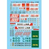 MICROSCALE DECAL 87-999 - SOO LINE PIGGYBACK TRAILERS - HO SCALE