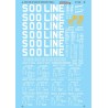 MICROSCALE DECAL 87-1048 - SOO LINE 40' / 50' BOXCARS - HO SCALE