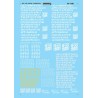 MICROSCALE DECAL 87-1136 - SOO LINE STEAM LOCOMOTIVES - HO SCALE