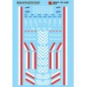 MICROSCALE DECAL 87-1257 - SOUTHERN RAILWAY OF BRITISH COLUMBIA DIESEL LOCOMOTIVES - HO SCALE