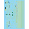MICROSCALE DECAL 87-62 - SOUTHERN DIESEL LOCOMOTIVES - HO SCALE