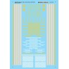 MICROSCALE DECAL 87-878 - SOUTHERN DIESEL LOCOMOTIVES - HO SCALE