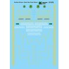 MICROSCALE DECAL 87-879 - SOUTHERN DIESEL LOCOMOTIVES - HO SCALE