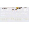 MICROSCALE DECAL MC-4084 - SOUTHERN CABOOSES - HO SCALE