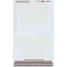 MICROSCALE DECAL 87-75 - SOUTHERN PACIFIC HEAVY STEAM LOCOMOTIVES - HO SCALE