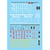 MICROSCALE DECAL 87-1214 - SOUTHERN PACIFIC 100 TON HOPPERS - HO SCALE