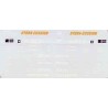 MICROSCALE DECAL MC-4024 - SOUTHERN PACIFIC COIL CARS - HO SCALE