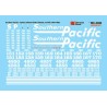 MICROSCALE DECAL MC-4382 - SOUTHERN PACIFIC DIESEL LOCOMOTIVES - HO SCALE