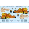 MICROSCALE DECAL MC-4087 - SUNKIST 40' TRAILER - HO SCALE