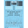 MICROSCALE DECAL 87-747 - TRAILER TRAIN  LONG RUNNER - HO SCALE