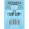 MICROSCALE DECAL 87-788 - TTX DOUBLE STACK CARS - HO SCALE
