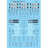 MICROSCALE DECAL 87-839 - TTX DOUBLE STACK CARS - HO SCALE