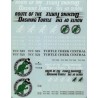 MICROSCALE DECAL MC-5001 - TURTLE CREEK FREIGHT CARS - HO SCALE