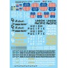 MICROSCALE DECAL 87-10 - UNION PACIFIC FREIGHT CARS - HO SCALE