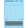 MICROSCALE DECAL 87-63 - UNION PACIFIC STEAM LOCOMOTIVES - HO SCALE