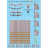 MICROSCALE DECAL 87-622 - UNION PACIFIC DIESEL LOCOMOTIVES - HO SCALE
