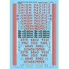 MICROSCALE DECAL 87-977 - UNION PACIFIC DIESEL LOCOMOTIVES - HO SCALE