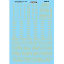MICROSCALE DECAL 87-1092 -...